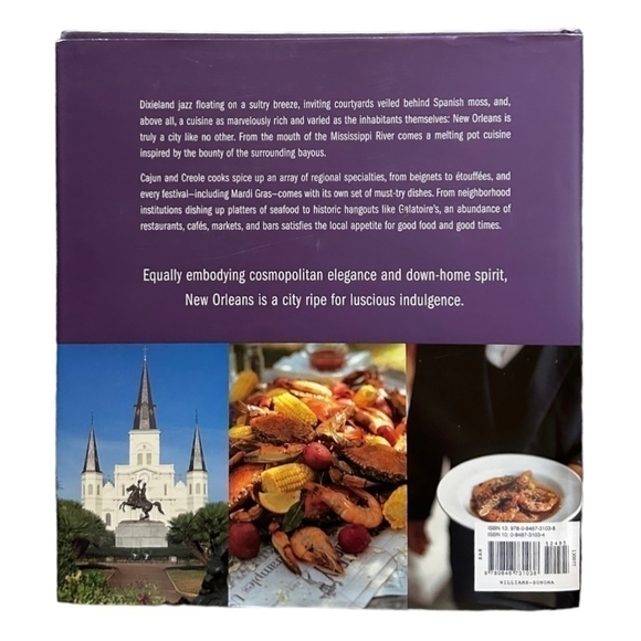 Vintage Recipes Book NEW ORLEANS By Williams-Sonoma Cookbook Book of Recipes - Picture 2 of 2